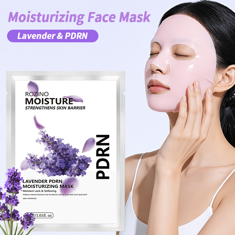 Spa Wellness Day - 1/2/4/6/8/10 Stück Lavendel+PN Feuchtigkeitsmaske, stärkt die