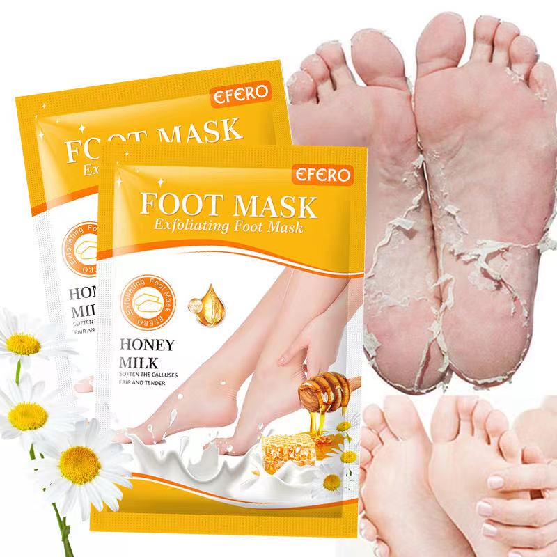 Foot Mask Peeling - 1 Packung = 1 Paar Honig-Fußmaske