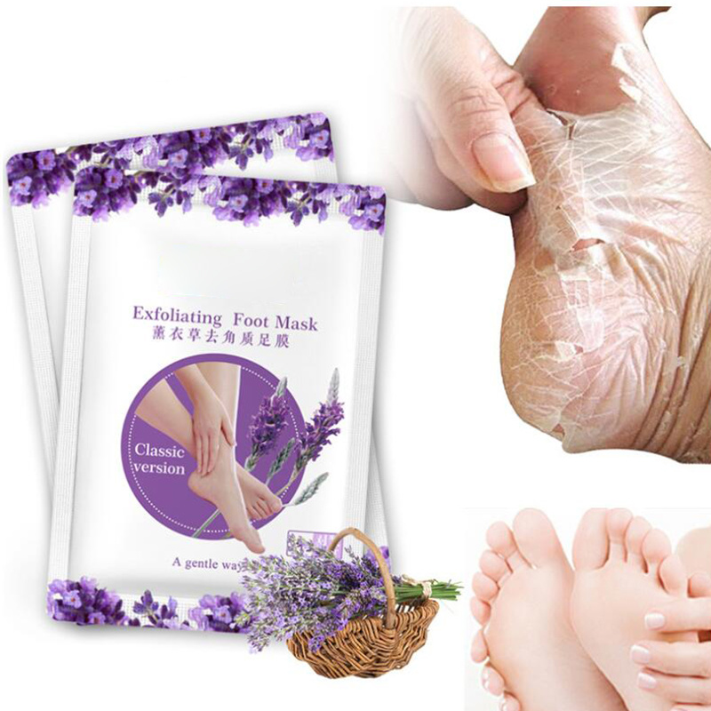 Foot Mask Peeling - Fußpeeling-Masken, Pediküre-Socken, Peeling-Scrub für die Füße,