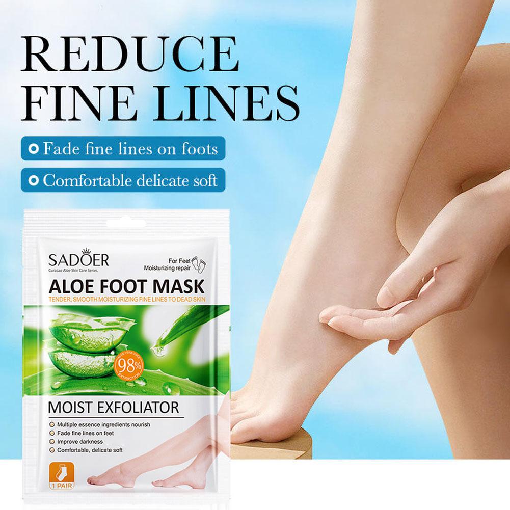 Aloe Vera Fußmaske, Peeling, f – Foot Mask Peeling Bewertung und Preis