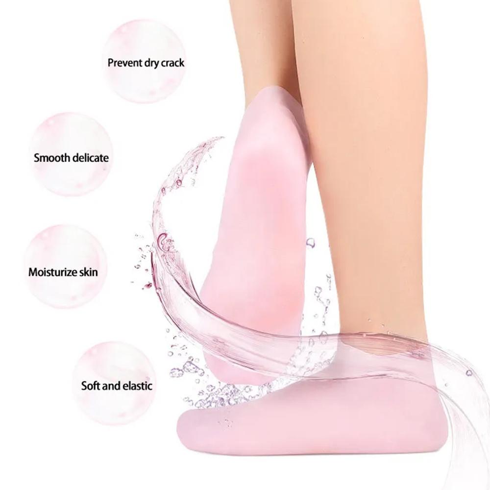 1 Paar Silikon-Fußpflegesocken – Foot Mask Peeling Bewertung und Preis