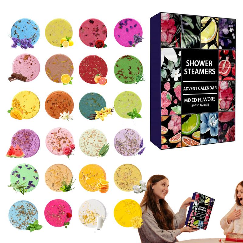 24 stücke Dusch dampfer Advent – Shower Steamer Tablet Bewertung und Preis