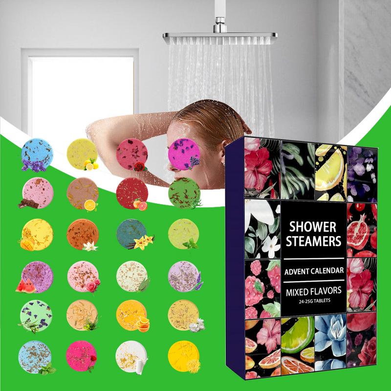 24 stücke Dusch dampfer Advent – Shower Steamer Tablet Bewertung und Preis